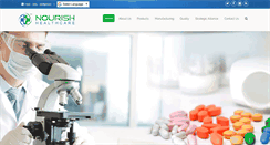 Desktop Screenshot of nourishpharma.com